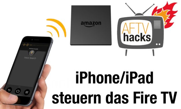 Amazon Fire TV Fernbedienung App im deutschen iTunes-Store erschienen