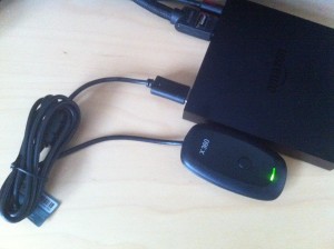 Xbox Wireless Controller USB-Empfänger an Amazon Fire TV anschließen