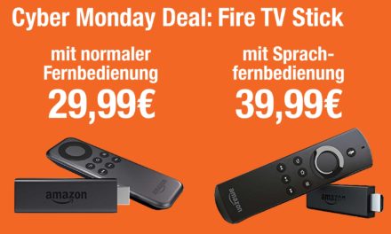 Deal: Amazon Fire TV Stick für 29,99€ – mit Sprachfernbedienung 39,99€