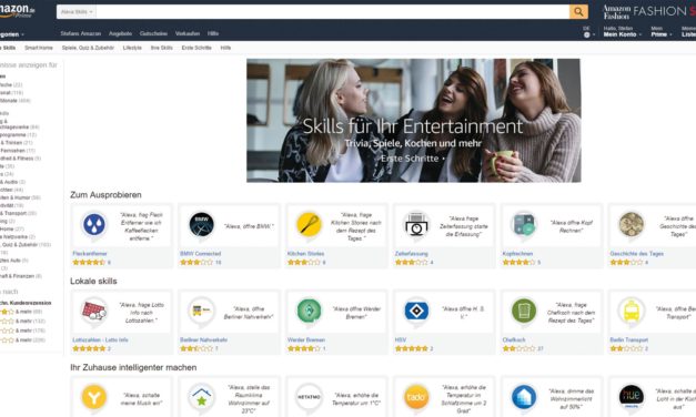 Dank neuem Skill Store mehr Überblick für Amazon Alexa Skills