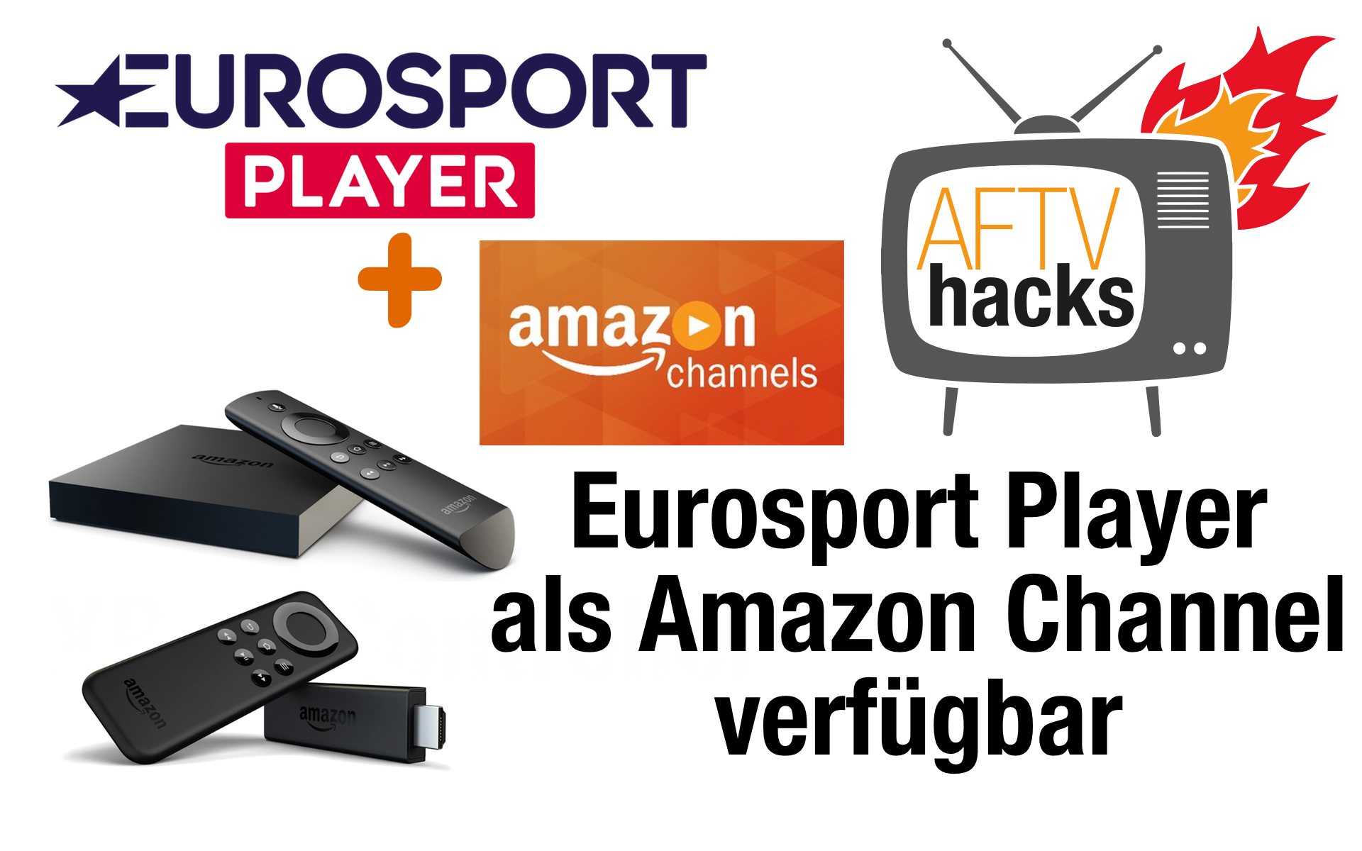 Eurosport Player via Amazon Channel auf Fire TV, PC, Handy and Tablet!