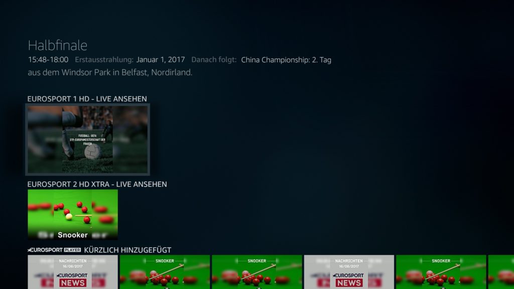 Eurosport Player App Fr Iphone Ipad Android Und Fire Tv