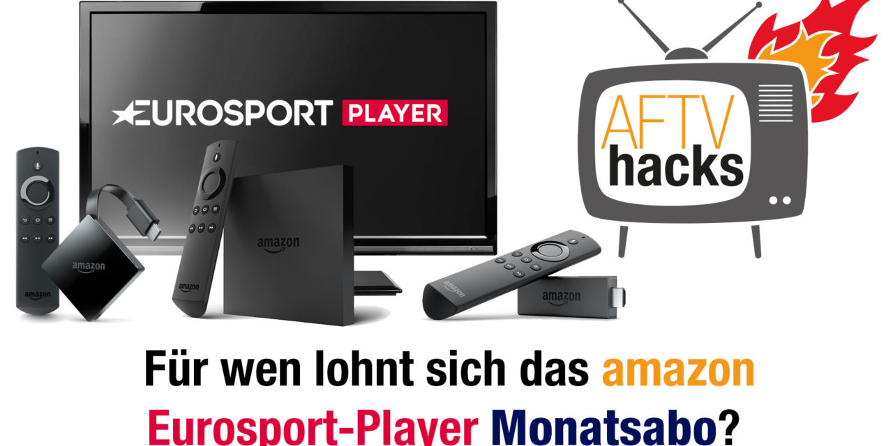 Für wen lohnt sich das Eurosport Player Monats-Abo bei Amazon?