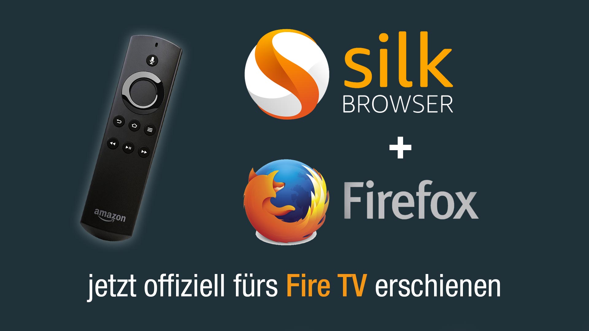 Firefox and Silk Web Browsers on the Fire TV