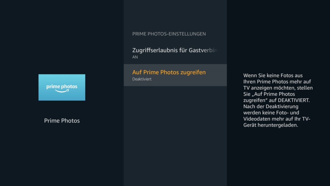Speicherplatz knapp auf Fire TV? Einfach Bildschirmschoner deaktivieren