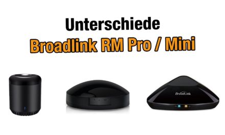 Unterschied zwischen Broadlink RM Pro und Broadlink RM Mini
