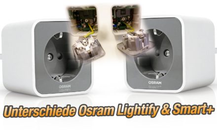 Unterschied Osram Smart + Plug und Osram Lightify Plug Steckdose