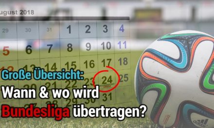 Wann & wo werden die Bundesliga-Spiele im Fernsehen übertragen? Alle Live-Partien & Zusammenfassungen im Überblick