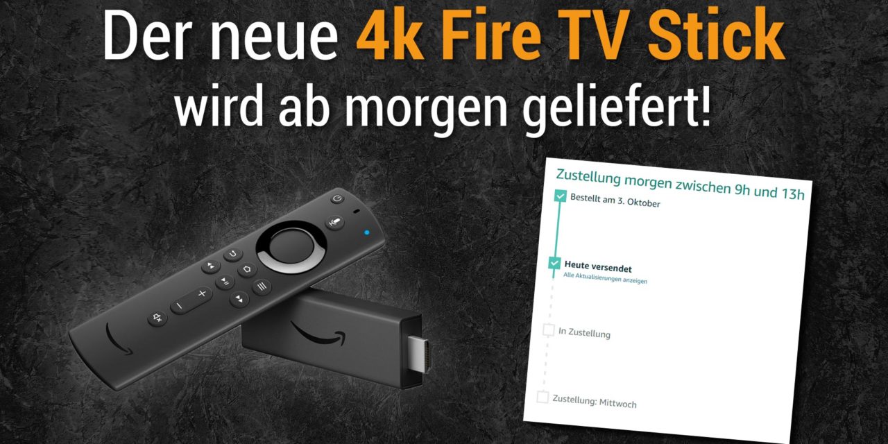 4k fire tv stick 3 ab morgen (14.11.) in Deutschland bei amazon lieferbar