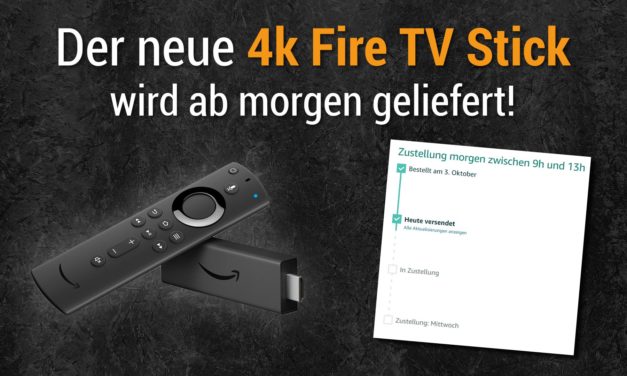 4k fire tv stick 3 ab morgen (14.11.) in Deutschland bei amazon lieferbar