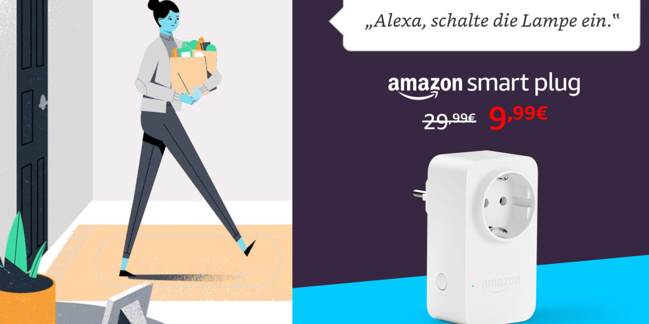 Deal: offizielle Amazon Alexa-Steckdose mit Gutscheincode für 10€