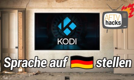 Anleitung: Wie man in Kodi die Sprache auf deutsch einstellt (Tonspur, Untertitel & Oberfläche)