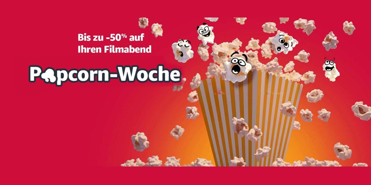 Deal: Popcorn-Woche auf amazon – Filme, Fernseher und mehr reduziert