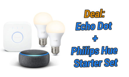 Deal: Philips Hue Starterset + Echo Dot Bundle