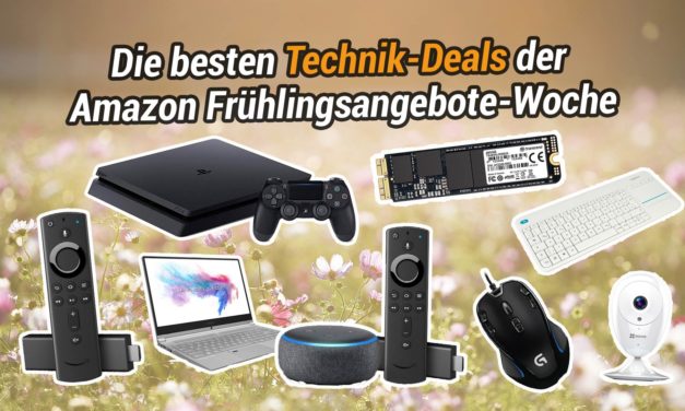 Übersicht: Die besten Technik-Deals der Amazon Frühlingsangebote-Woche