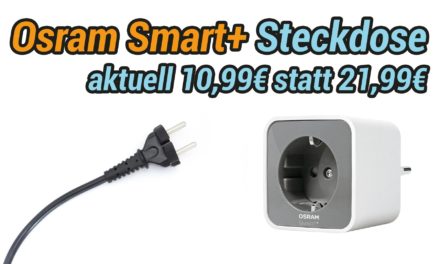 Deal:  Osram Smart+ Plug – Smarte Steckdose reduziert