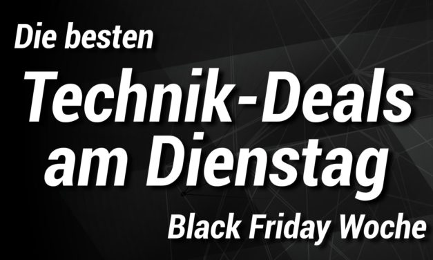 Die besten Technik-Deals der Amazon Black Friday Woche am Dienstag