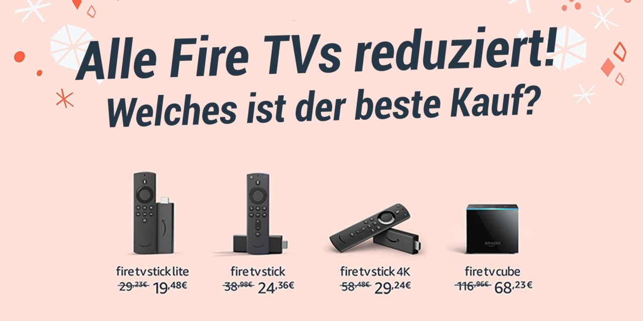 Frühe Black Friday Angebote: Alle Fire TVs reduziert – Was ist der beste Kauf?