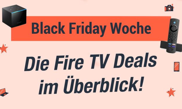 Die Fire TV Deals in der Black Friday Woche 2021 auf amazon